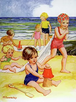 Sandcastles: Making sandcastles