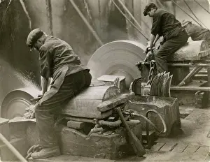 Scythes: MAKING SCYTHES/GRINDING
