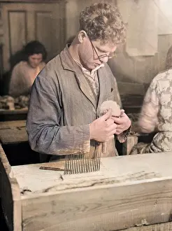 Bristles: MAKING SHAVING BRUSHES