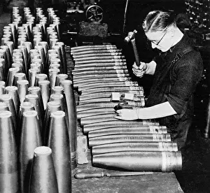 Projectiles: Making a shell, 1939