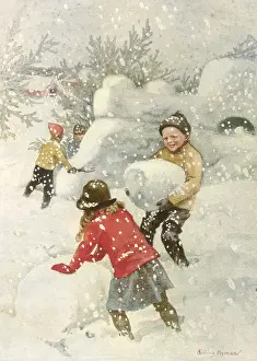 Snowfall: Making a Snowman