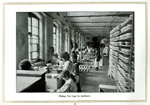 Cups: Making tea cups by machinery, Alfred Meakin