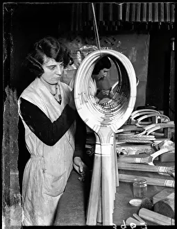 Varnishing: Making Tennis Racquets, Wimbledon