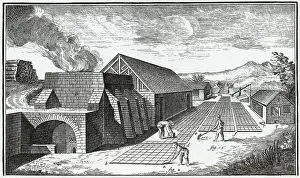 Making Tiles - 18th century