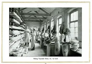 Shelf: Making vegetable dishes etc by hand, Alfred Meakin