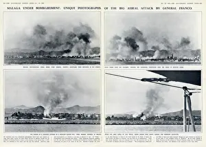 Malaga: Malaga under bombardment