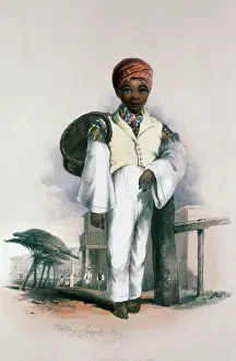 Creole: Malay Creole Boy, Hottentot Square, Cape Town, and Malay Boy
