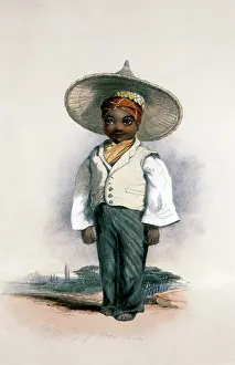 Creole: Malay Creole Boy, Hottentot Square, Cape Town, and Malay Boy