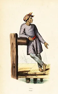 Auguste Wahlen: Malay man of Singapore