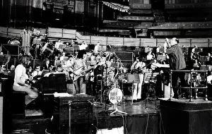 Crossover: Malcolm Arnold conducts pop group and orchestra, London