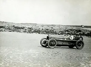 Porthcawl: Malcolm Campbell in 6-Cylinder Sunbeam