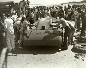 Tyred: Malcolm Campbell - Blue Bird - Record Attempt, Daytona Beach
