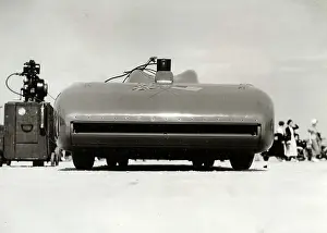 Intake: Malcolm Campbell - Blue Bird - Record Attempt, Daytona Beach