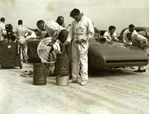 Castrol: Malcolm Campbell - Blue Bird - Record Attempt, Daytona Beach