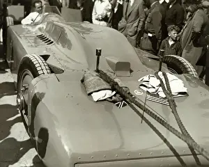 The Brooklands Museum Collection: Malcolm Campbell - Blue Bird - Record Attempt, Daytona Beach