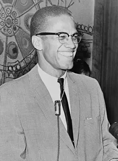 Separatist: Malcolm X (1925-1965) speaking in 1964, ?