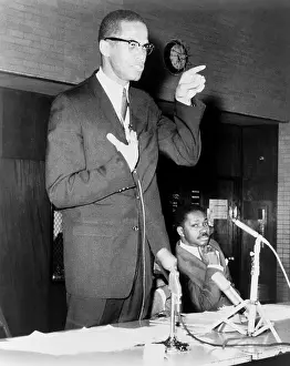 Inferior: Malcolm X speaks in support of the Harlem ?