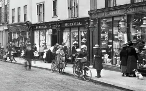 Maldon: Maldon, Shops in the High Street 1921