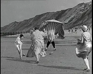 Lifts: A Male Actor is Chased Into a Bathing Tent