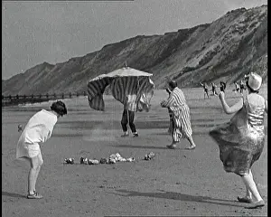 Lifts: A Male Actor is Chased Into a Bathing Tent