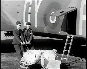 Leaflets: Two Male British Soldiers Pulling a Cart With