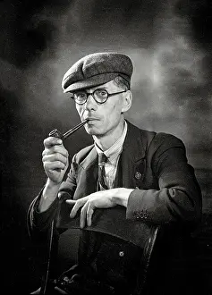 John Sadovy Collection: Male studio portrait, Sheffield