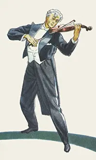 Imagery: Male Violinist