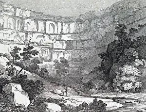 Supposed: Malham Cove, Yorkshire, the supposed source of