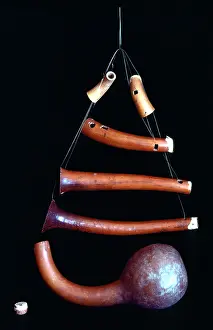 Chewa: Malipenga kazoos from the Chewa people of Malawi