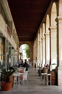 Gateways: Mallorca, Spain - Arcade at the main square