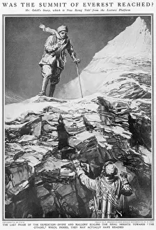 Mallory: Mallory and Irvine at the Second Step, Everest 1924