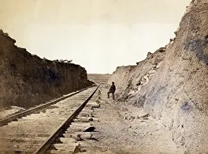 Laramie: Malloy's cut - Central Pacific railroad ?