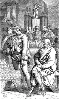 Frisian: Malorix and Verritusat the Roman Senate