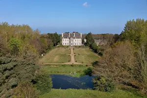 Lande: Malouiniere de la Chipaudiere, Parame, Bretagne, France