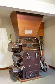 Malt mill, Oban Distillery, Oban, Argyll and Bute, Scotland