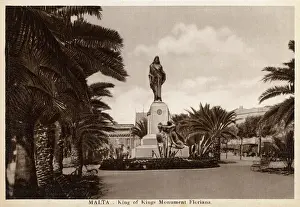 Floriana: Malta - Floriana - King of Kings Monument