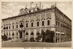 Castille: Malta - Valletta - Auberge de Castille