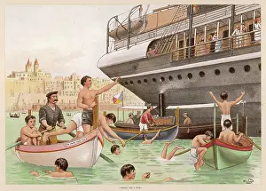 Maltese Boys Dive - circa 1880
