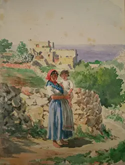 Maltese: Maltese Mother and Child