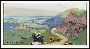 Worcs: MALVERN/WORCS/CIG CARD