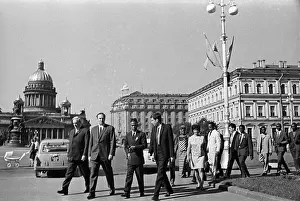 Guinean: Mamadou Sankaredla Diallo visiting USSR