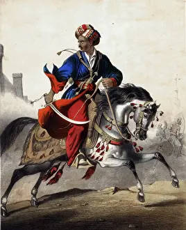 Lithographic: Mameluke Galop, Victorian sheet music