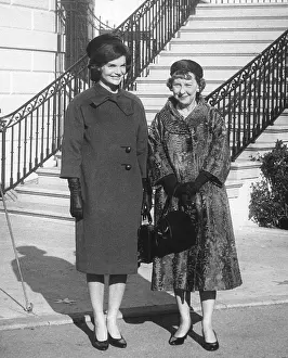 Impressions: Mamie Eisenhower and Jacqueline Kennedy after the