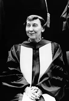 Graduating: Mamie Eisenhower, widow of President Dwight ?
