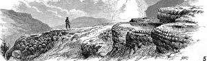 Basins: Mammoth Hot Springs, Gardiner's River, Yellowstone 1883