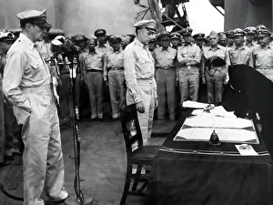 Mighty: Mamoru Shigemitsu Signs Surrender, 1945