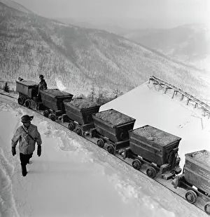 At Mamslyuda Mining Enterprise in East Siberia