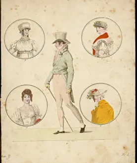 Puffed: Man - 4 Ladies - Costume