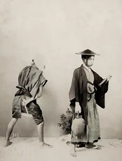Recreated: Man about to be attacked by a robber with a knife, Japan