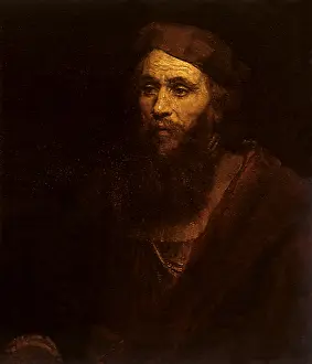 1661: Man with a Beard, by Rembrandt